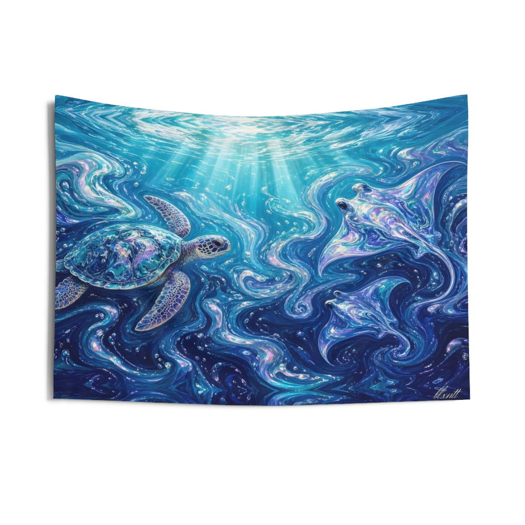 Deep Sea Drift Tapestry