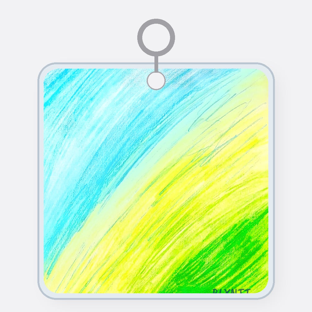Pastel Flow Acrylic Keychain