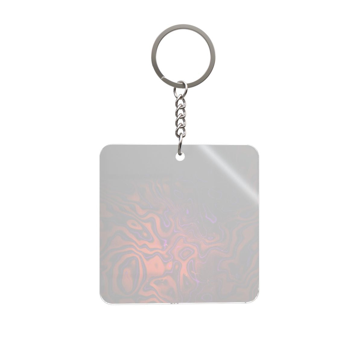 Ember Web Square Keychain