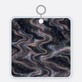 Galaxy Iridescent Marble Acrylic Keychain