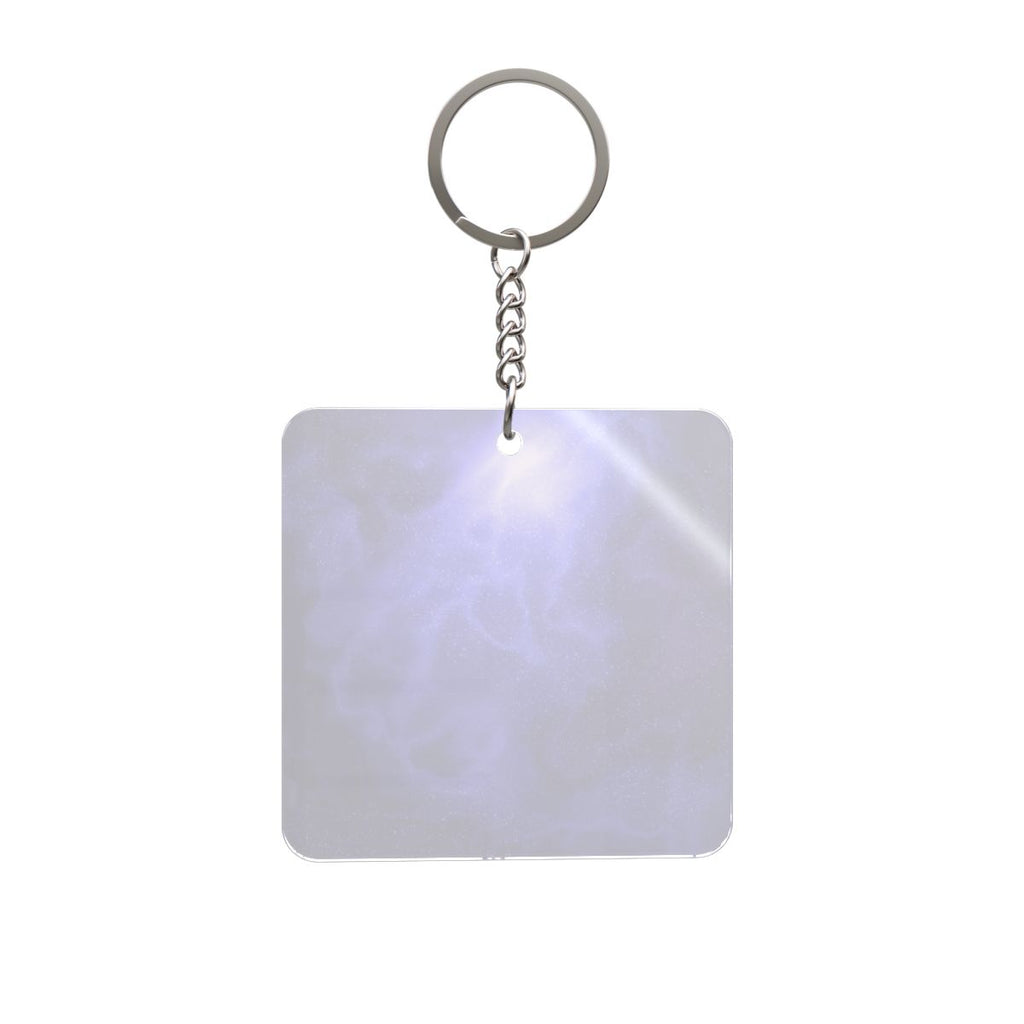Indigo Rainbow Dream Square Keychain