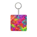 Melting Reef Square Keychain