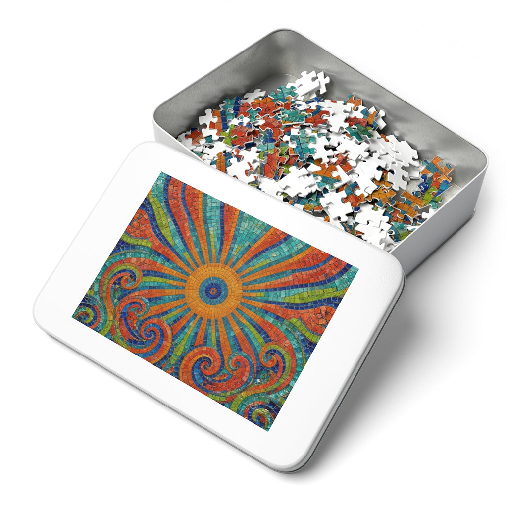 Mosaic Sunburst Puzzle