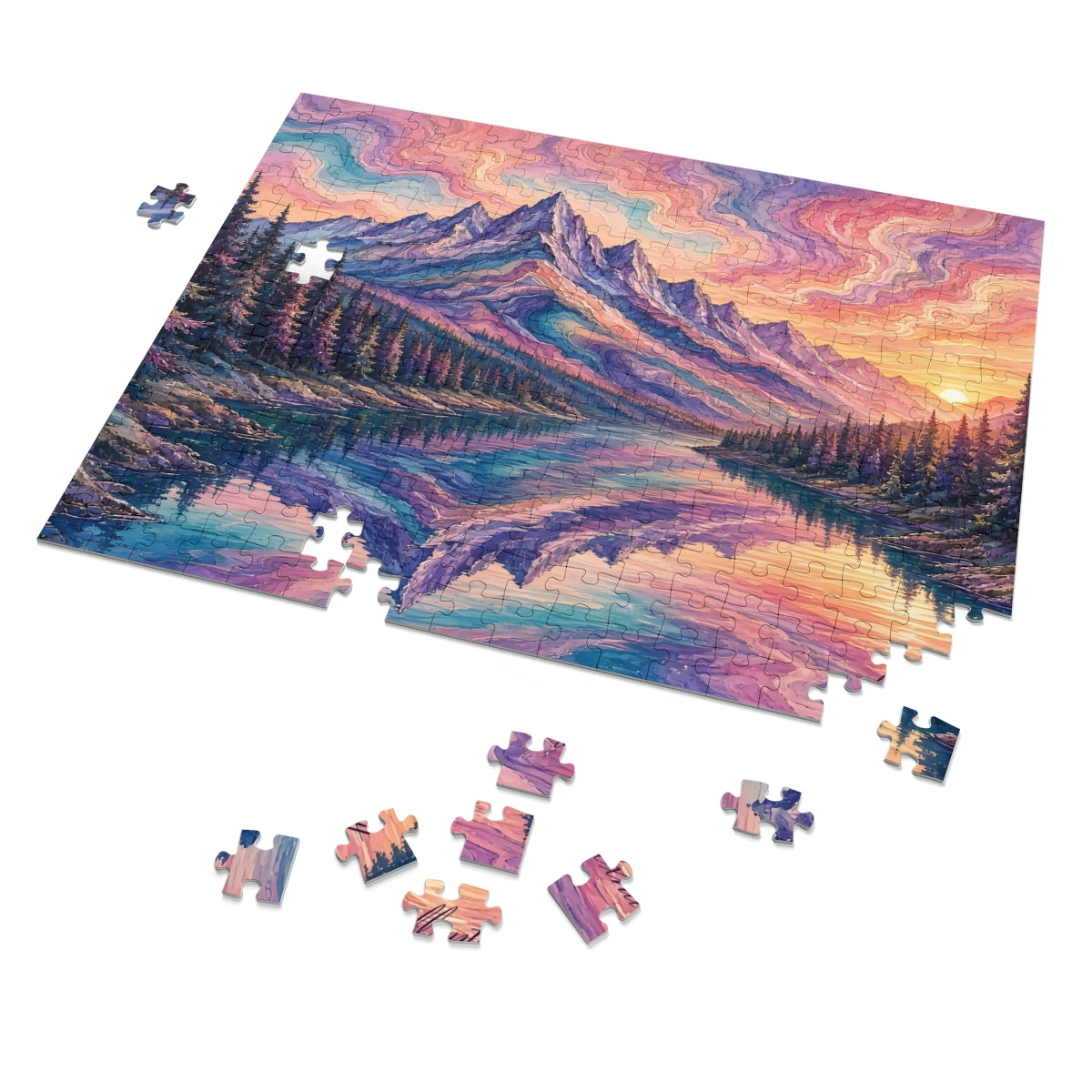 Mountain Lake Puzzle