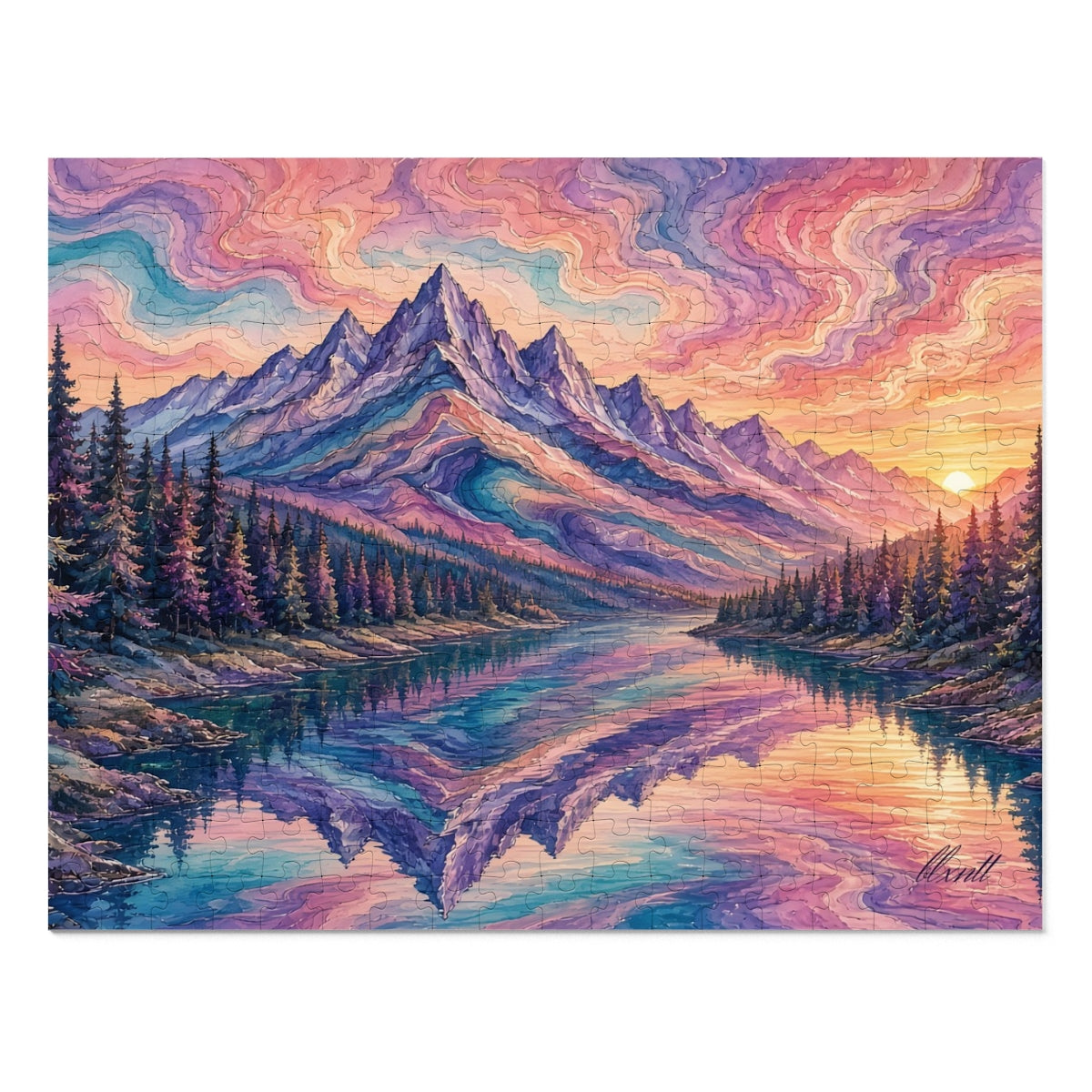 Mountain Lake Puzzle