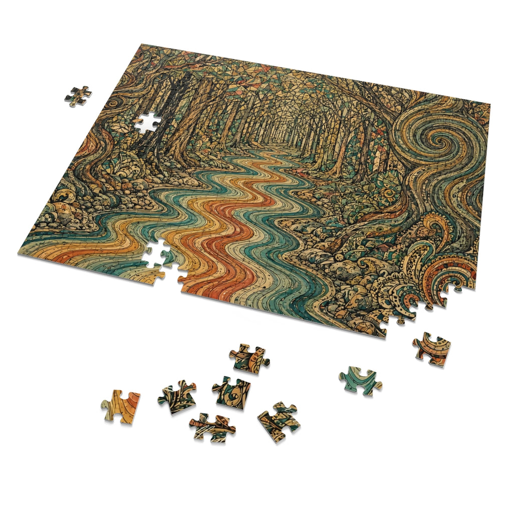 Spiral Forest Puzzle