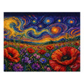 Starry Poppies Puzzle
