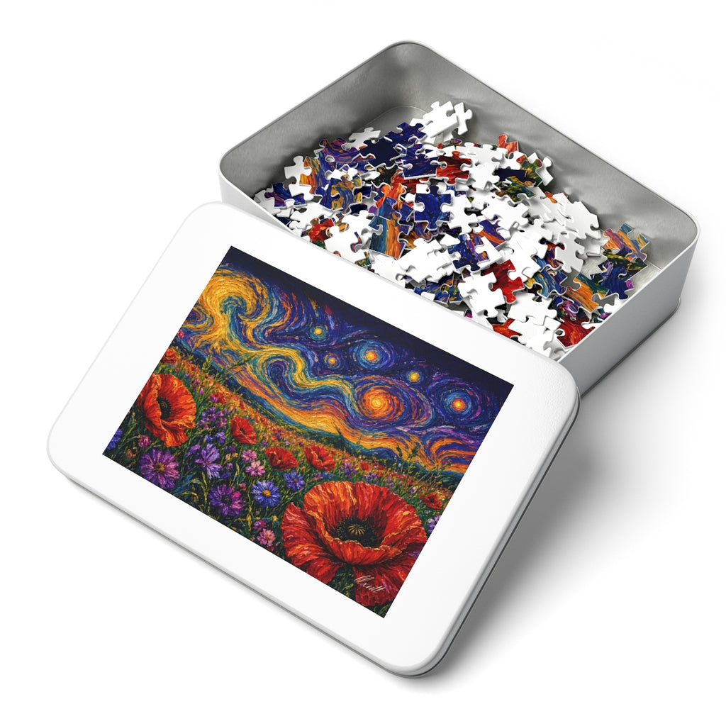 Starry Poppies Puzzle