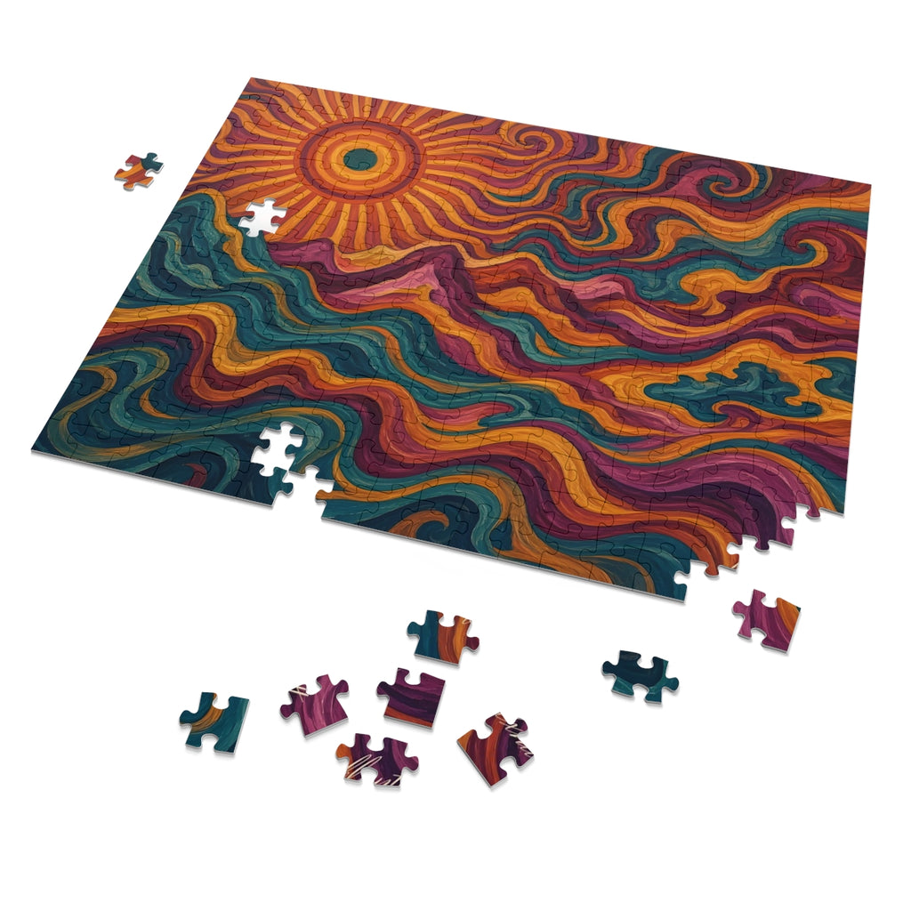 Sun Swirl Puzzle
