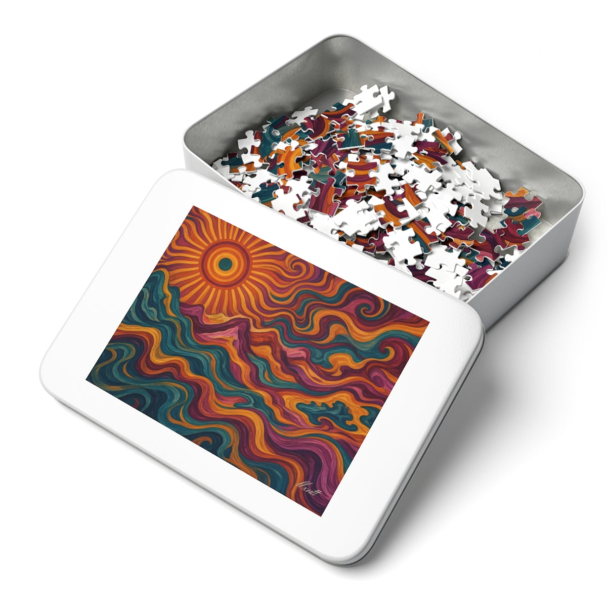 Sun Swirl Puzzle