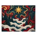 Trippy Christmas Paper Cut Puzzle
