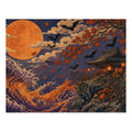 Trippy Halloween Harvest Moon Wave Puzzle